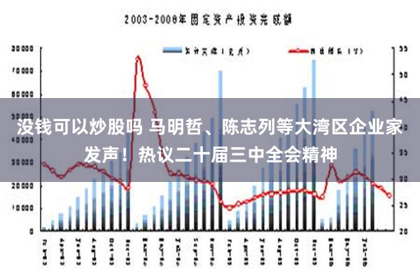 没钱可以炒股吗 马明哲、陈志列等大湾区企业家发声！热议二十届三中全会精神