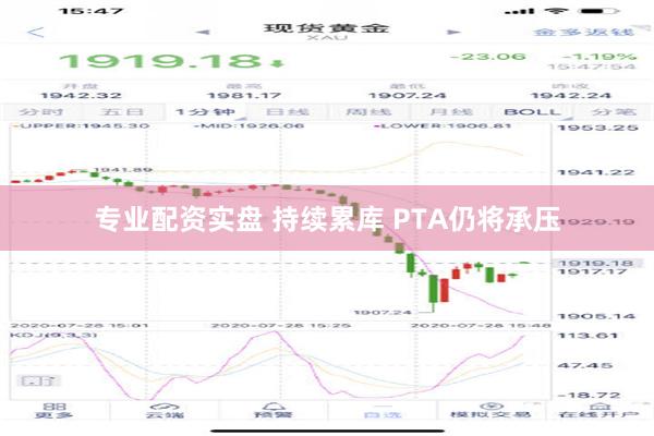 专业配资实盘 持续累库 PTA仍将承压